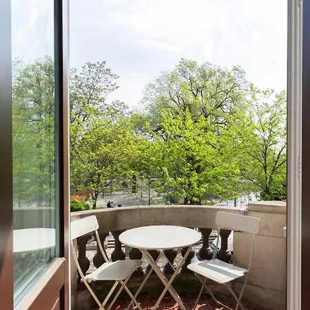 Appartement Super 2br-2bt With Balcony&view&sauna&jacuzzi Boedapest